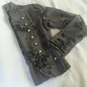 Tailored military-style jacket